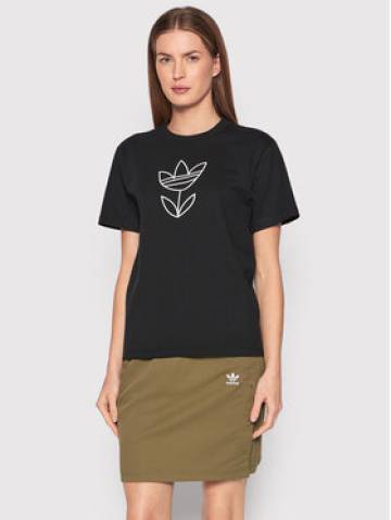 adidas Футболка Always Original Graphic HF2026 Чорний Regular Fit adidas Футболка Always Original Graphic HF2026 Чорний Regular Fit