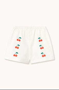 Детские хлопковые шорты Tinycottons MINI CHERRIES TWILL SHORTS