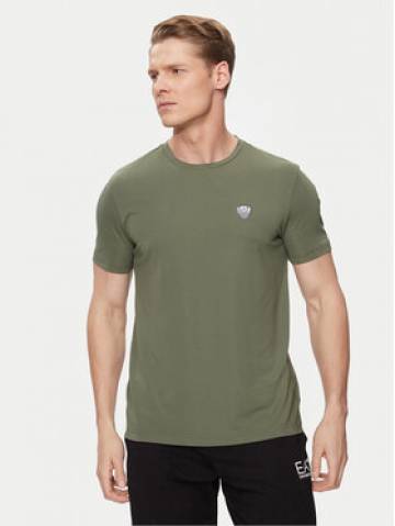 EA7 Emporio Armani Футболка 8NPT16 PJRGZ 1846 Зелений Regular Fit EA7 Emporio Armani Футболка 8NPT16 PJRGZ 1846 Зелений Regular Fit