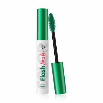 Тушь для ресниц Golden Rose Flash Lash Colored Mascara 02 Forest Green, 9 мл Тушь для ресниц Golden Rose Flash Lash Colored Mascara 02 Forest Green, 9 мл