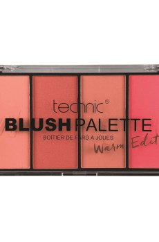 Уценка! Палетка румян для лица technic Blush Palette, Warm Edit, 20 г