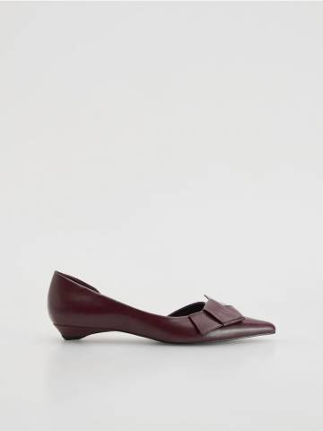 Reserved - LADIES` BALLERINAS - червоне дерево - 764FE-93X