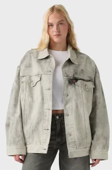 Женская серая джинсовая куртка Серый XS Levi’s® A3472;0017