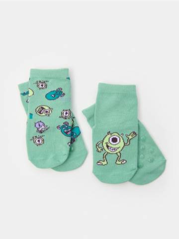 Шкарпетки, 2 пари Monsters University - світло-зелений Шкарпетки, 2 пари Monsters University - світло-зелений
