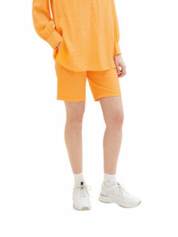 Tom Tailor Шорти з тканини 1035499 Оранжевий Regular Fit Tom Tailor Шорти з тканини 1035499 Оранжевий Regular Fit