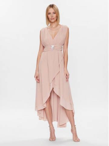 ViCOLO Коктейльна сукня TE0064 Бежевий Regular Fit ViCOLO Коктейльна сукня TE0064 Бежевий Regular Fit