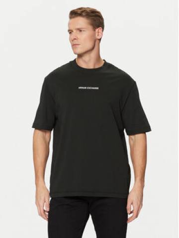 Armani Exchange Футболка XM000588 AF12308 UB001 Чорний Regular Fit Armani Exchange Футболка XM000588 AF12308 UB001 Чорний Regular Fit