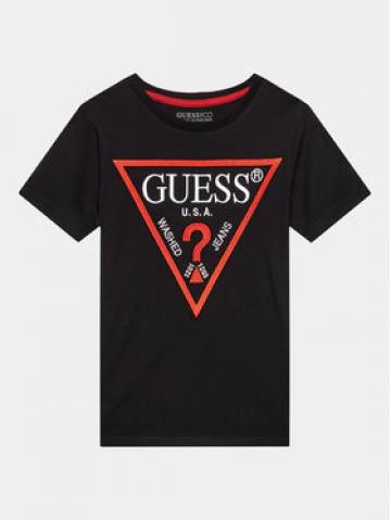 Guess Футболка L3BI41 K8HM4 Чорний Regular Fit Guess Футболка L3BI41 K8HM4 Чорний Regular Fit