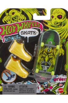 Игровой набор Hot Wheels Скейт и обувь для пальчиков, Talon Trick, желтый, от 5 лет (HGT46)