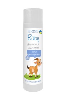 Детский шампунь Bioton Cosmetics Baby с козьим молоком, от 3 лет, 250 мл