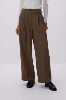 Reserved - Штани-кюлоти - світло-оливковий - 187IS-81X