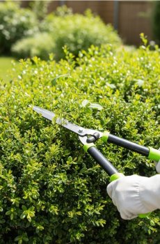 Садовий секатор - жовто-зелений