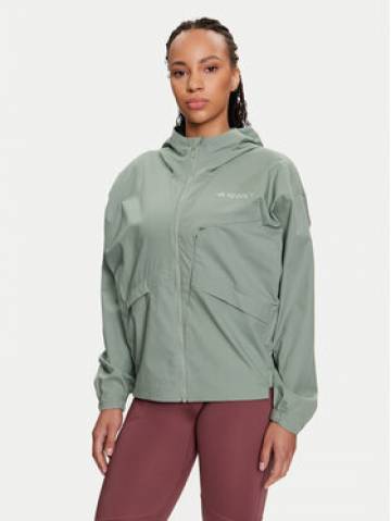 adidas Вітровка Terrex Xploric IN4629 Зелений Loose Fit adidas Вітровка Terrex Xploric IN4629 Зелений Loose Fit