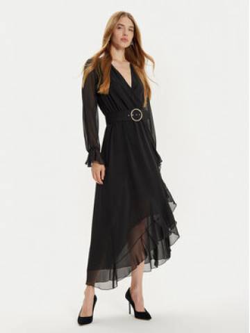 Rinascimento Коктейльна сукня CFC0121218003 Чорний Regular Fit Rinascimento Коктейльна сукня CFC0121218003 Чорний Regular Fit