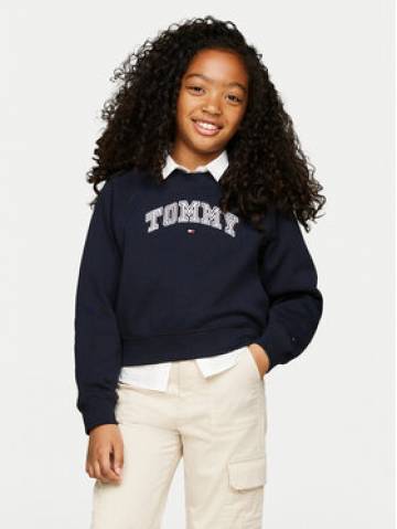 Tommy Hilfiger Світшот Varsity KG0KG08035 Cиній Regular Fit Tommy Hilfiger Світшот Varsity KG0KG08035 Cиній Regular Fit