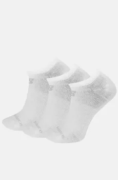 Белые носки Prf Cotton Flat Knit No Show (3 пары) Белый 35-38 New Balance LAS95123WT