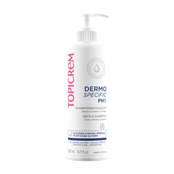 Шампунь Topicrem PH5 Gentle Shampoo с экстрактом хлопка, для всех типов волос, 500 мл Шампунь Topicrem PH5 Gentle Shampoo с экстрактом хлопка, для всех типов волос, 500 мл