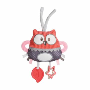 Подвесная музыкальная игрушка Canpol Babies Pastel Friends, коралловая, с рождения (68-065 cor) Подвесная музыкальная игрушка Canpol Babies Pastel Friends, коралловая, с рождения (68-065 cor)