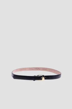 Женский черный кожаный ремень Черный 95 Baldinini I3B004XXVITE;0002