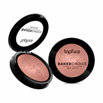 Запеченные румяна для лица TopFace Baked Choice Rich Touch Blush On, 04 Shimmer Peach, 5 г Запеченные румяна для лица TopFace Baked Choice Rich Touch Blush On, 04 Shimmer Peach, 5 г