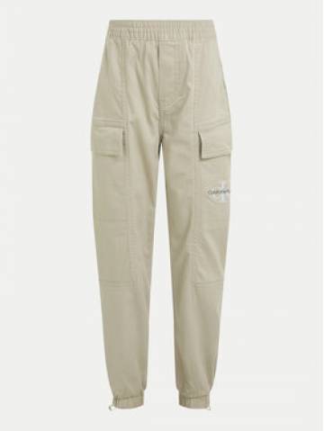 Calvin Klein Jeans Joggery Essential IB0IB02270 Бежевий Regular Fit Calvin Klein Jeans Joggery Essential IB0IB02270 Бежевий Regular Fit