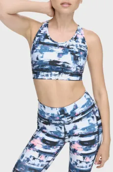 Женский топ с узором Разноцветный M DKNY DP3T9591