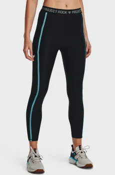 Женские черные тайтсы Pjt Rock HG Ankl Lg TG Черный XS Under Armour 1377463-001