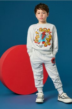 Трикотажний комплект Spider-Man - сірий