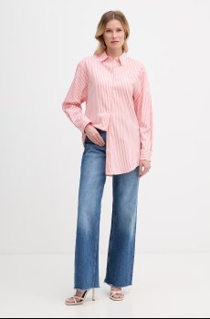 Guess хлопковая рубашка для женщин TECLA