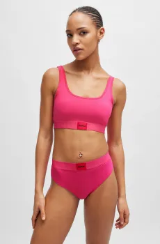 Женский розовый топ Розовый M HUGO 50503099;672