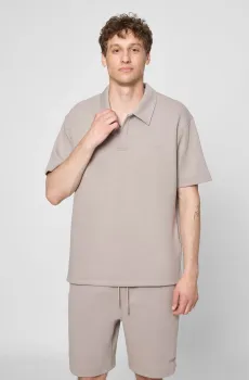Мужское бежевое поло Бежевый XL PRPY PMPOLHZE0001