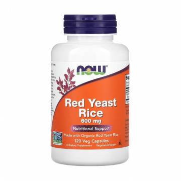 Красный дрожжевой рис Red Yeast Rice 600 мг, 120 капсул Красный дрожжевой рис Red Yeast Rice 600 мг, 120 капсул