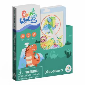 Набір розмальовок DoDo Малюй водою Динозаври (300310) Набір розмальовок DoDo Малюй водою Динозаври (300310)