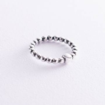 Серебряное кольцо "Шарики" 112533 Серебряное кольцо "Шарики" 112533