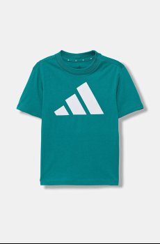 Детская хлопковая футболка adidas