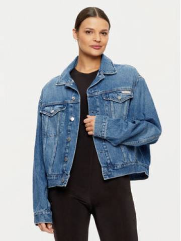 Calvin Klein Jeans Джинсова куртка J20J224546 Cиній Boxy Fit Calvin Klein Jeans Джинсова куртка J20J224546 Cиній Boxy Fit