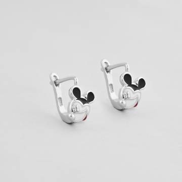 Серебряные серьги Minimal 9520078чб Серебряные серьги Minimal 9520078чб