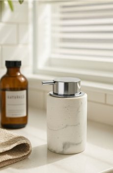 Дозатор для мила - білий