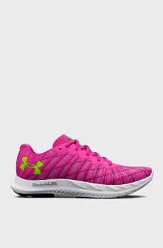 Женские розовые кроссовки UA W Charged Breeze 2 Розовый 6 Under Armour 3026142-600