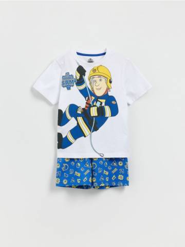 Reserved - BOYS` PYJAMA - білий - 583DW-00X Reserved - BOYS` PYJAMA - білий - 583DW-00X