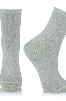 Носки женские AmiGА B7, серые, размер 23-25