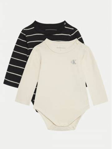 Calvin Klein Jeans Набір з 2 пар боді IN0IN00245 Кольоровий Regular Fit Calvin Klein Jeans Набір з 2 пар боді IN0IN00245 Кольоровий Regular Fit
