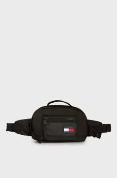 Мужская черная поясная сумка TJM FRESHMAN BUM BAG Черный ONESIZE Tommy Jeans AM0AM12609