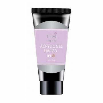 Акрил-гель для ногтей Tufi Profi Premium Acrylic Gel UV/LED, 09 Пралине, 15 г Акрил-гель для ногтей Tufi Profi Premium Acrylic Gel UV/LED, 09 Пралине, 15 г
