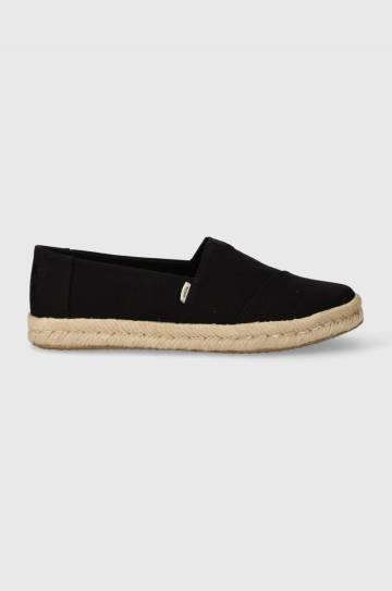 Эспадрильи Toms Alpargata Rope 2.0 цвет чёрный 10020687 Эспадрильи Toms Alpargata Rope 2.0 цвет чёрный 10020687