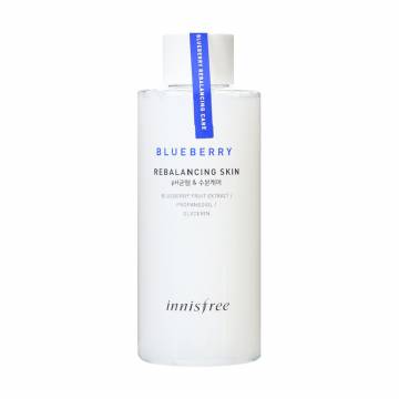Балансирующий тонер для лица Innisfree Blueberry Rebalancing Skin с экстрактом черники, 500 мл Балансирующий тонер для лица Innisfree Blueberry Rebalancing Skin с экстрактом черники, 500 мл