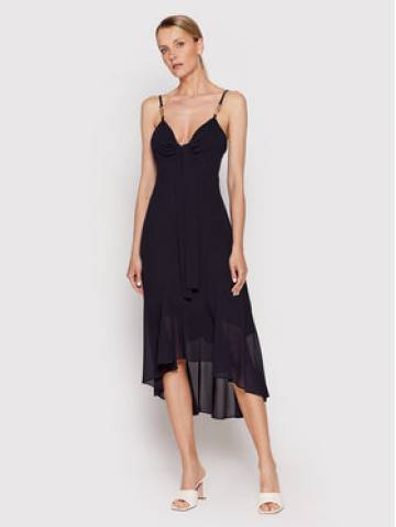 Morgan Коктейльна сукня 221-RELAX Cиній Regular Fit Morgan Коктейльна сукня 221-RELAX Cиній Regular Fit