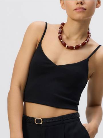 Reserved - LADIES` TOP - чорний - 9917B-99X Reserved - LADIES` TOP - чорний - 9917B-99X