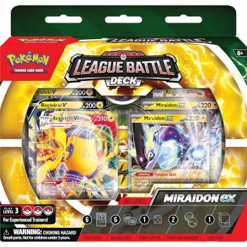 ​Настільна гра Pokemon Miraidon ex League Battle Deck (820650852732)