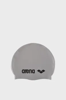 Серая шапочка для плавания CLASSIC SILICONE Серый ONESIZE Arena 91662-051